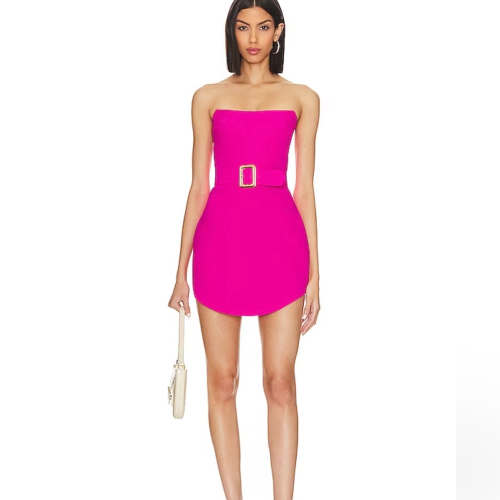 Amanda Uprichard NWT Strapless Mini Joss Dress
